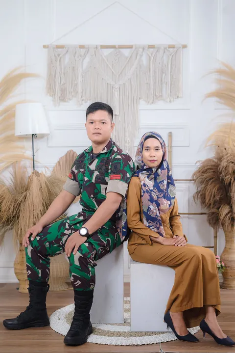 Foto sampul undangan Trisula & Nia