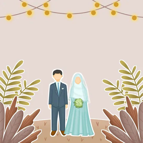 Foto sampul undangan Putri & Ivan