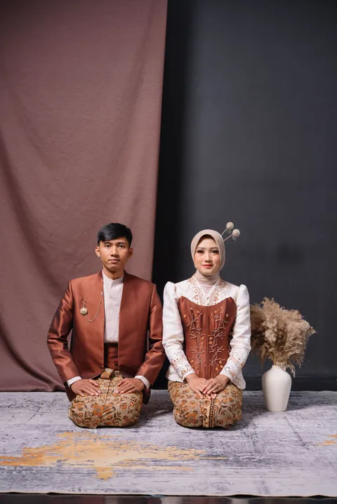 Foto sampul undangan Randi & Belinda