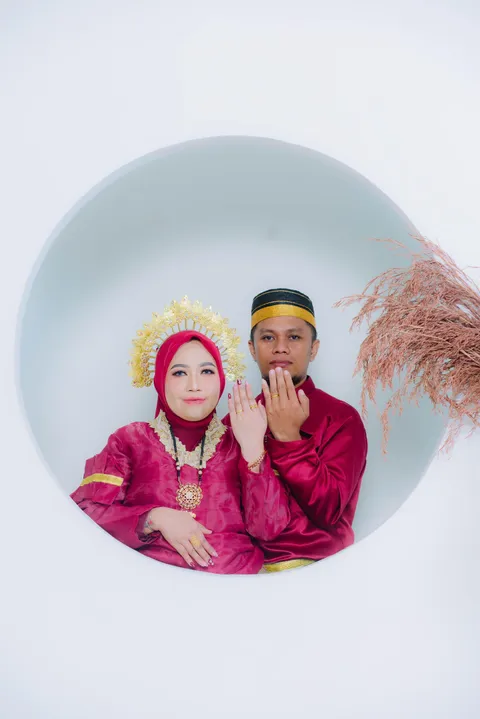 Foto sampul undangan Rizal & Dilah