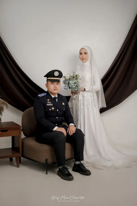 Foto sampul undangan Nisa & Dafid
