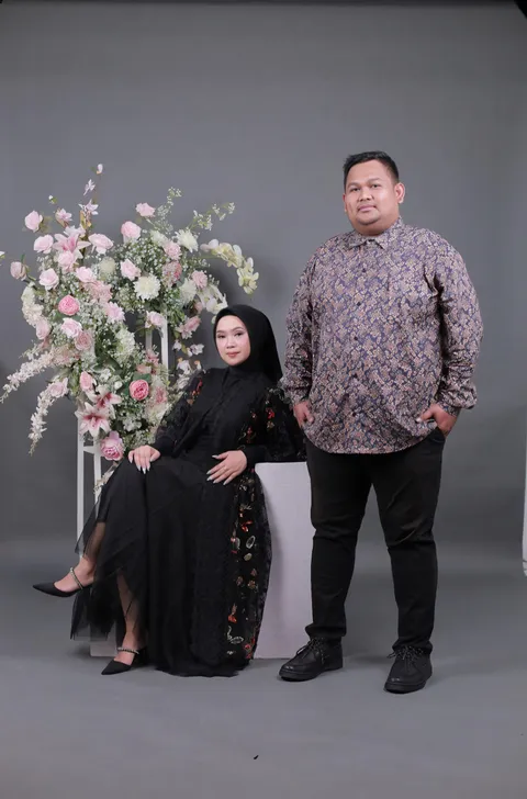 Foto sampul undangan Adit & Okta