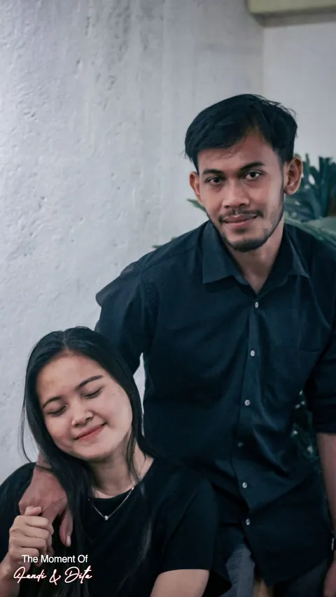 Foto sampul undangan Dita & Pandi