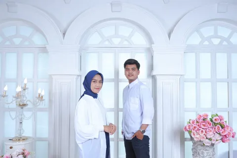 Foto sampul undangan Rizky & Lia