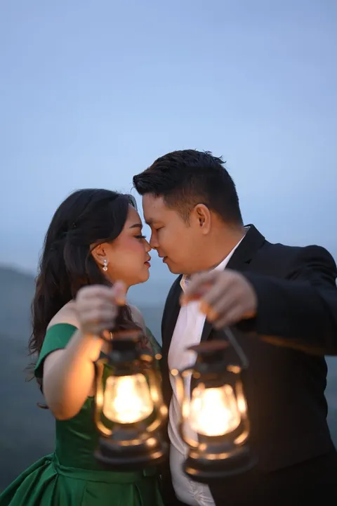 Foto sampul undangan Benny & Winona