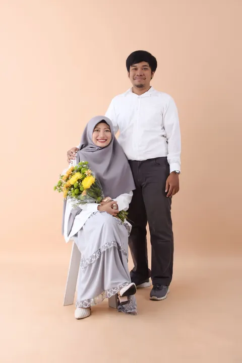 Foto sampul undangan Fuad & Dina