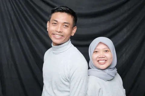 Foto sampul undangan Nurul & Safii