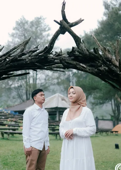 Foto sampul undangan Ajun & Silva