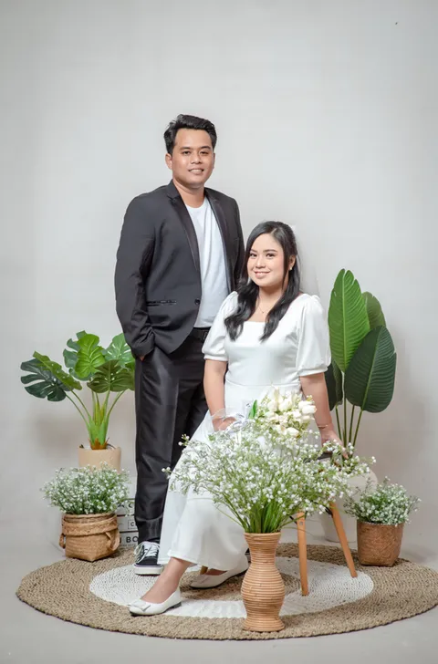 Foto sampul undangan Edy & Stevi