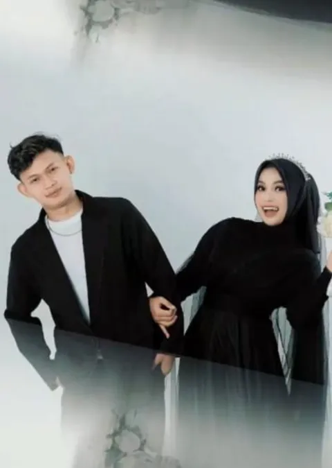 Foto sampul undangan Sanah & Aditya