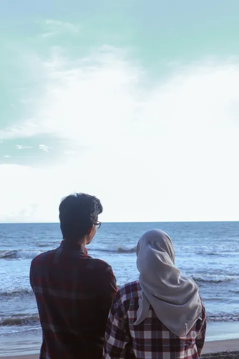 Foto sampul undangan Rahman & Viyo