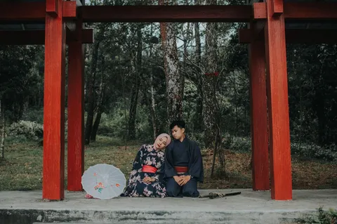 Foto sampul undangan Afif & Ella