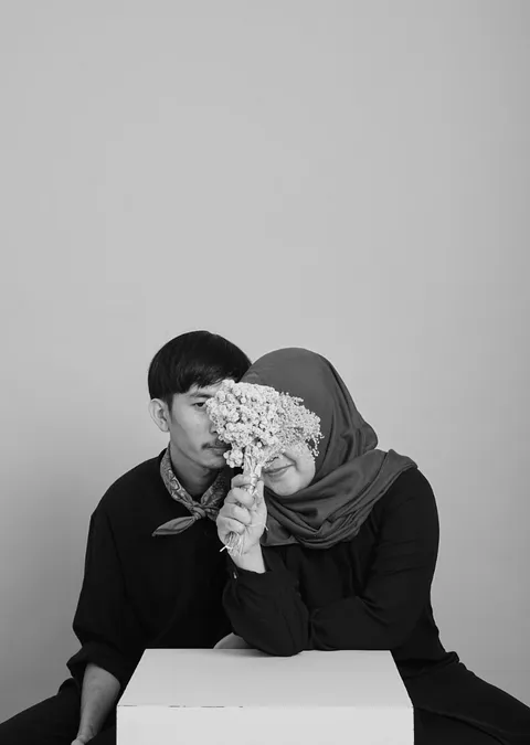 Foto sampul undangan Qonita & Fajar