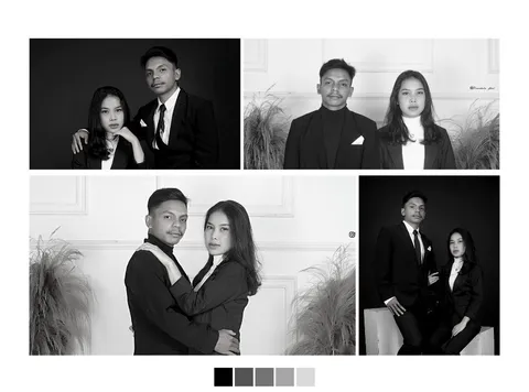 Foto sampul undangan Hasna & David