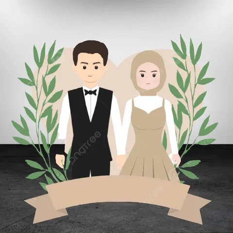 Foto sampul undangan Omin & Titi