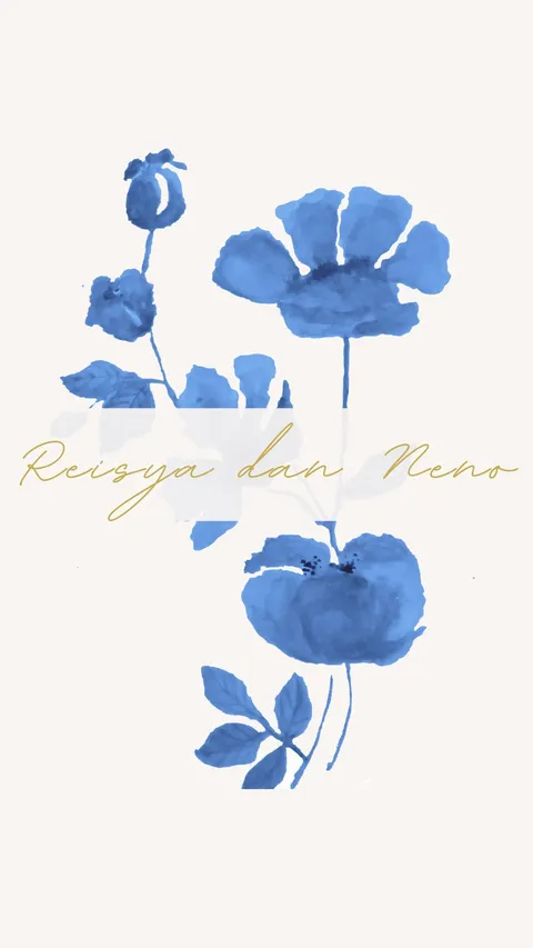 Foto sampul undangan Neno & Reisya