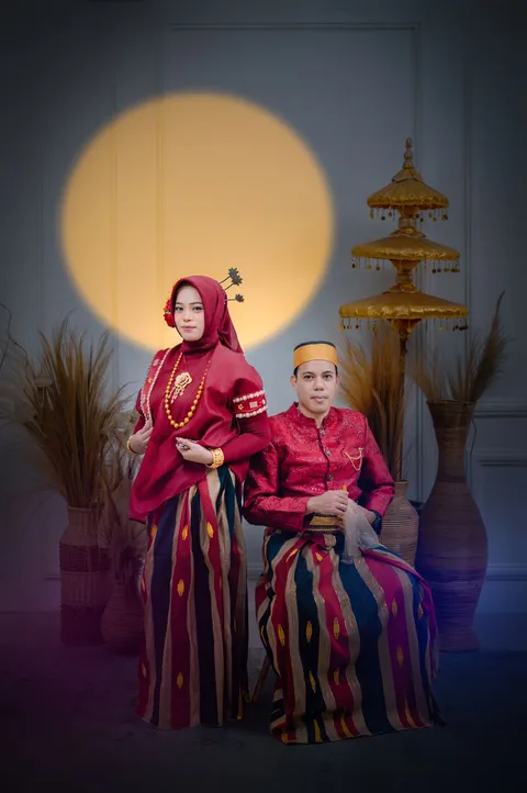 Foto sampul undangan Vhilla & Cica