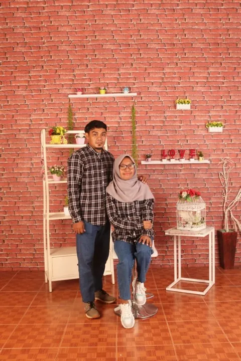 Foto sampul undangan Ido & Wati