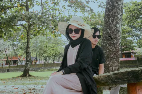 Foto sampul undangan Lisna & Didin