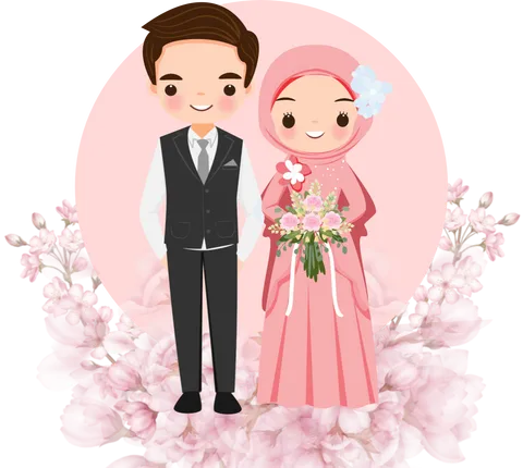 Foto sampul undangan Arif & Erin
