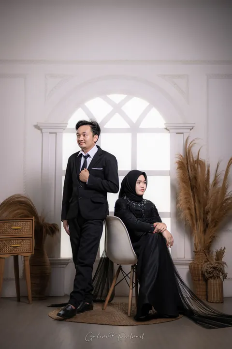 Foto sampul undangan Alfi & Imil