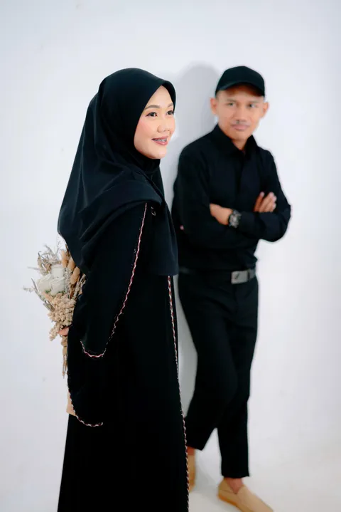 Foto sampul undangan Afif & Uswatun