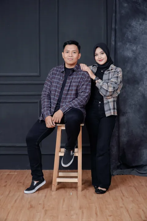 Foto sampul undangan Arina & Rangga