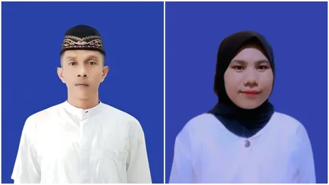 Foto sampul undangan Anwar & Kartini