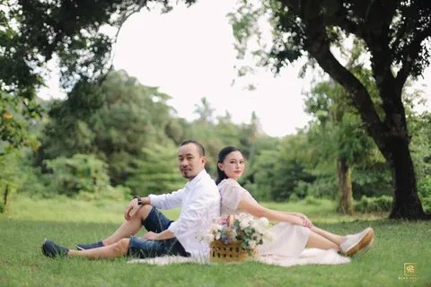 Foto sampul undangan Evhy & Dave