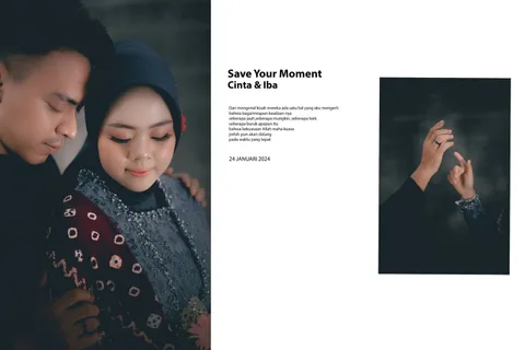 Foto sampul undangan Rais Hakim & Merry Handayani