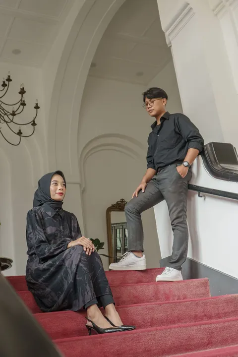 Foto sampul undangan Dandi & Faniesa