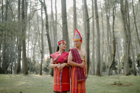 Foto sampul undangan Santa & Frans