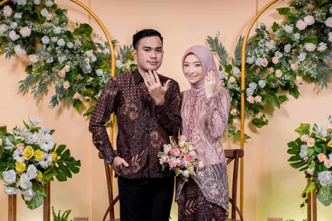 Foto sampul undangan Ricky & Umi
