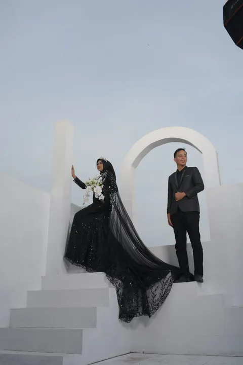 Foto sampul undangan Andre & Sapna