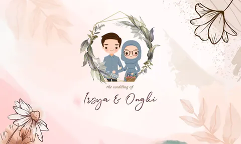 Foto sampul undangan Ongki & Irsya