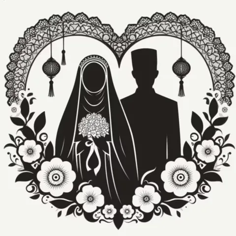 Foto sampul undangan Agus & Yayan