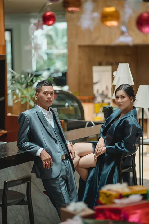 Foto sampul undangan Andre & Febie