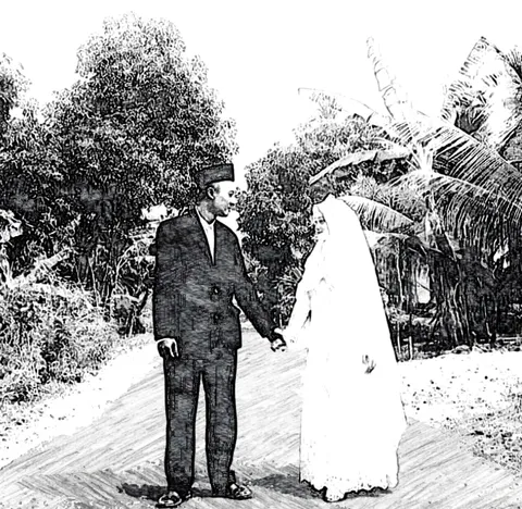Foto sampul undangan Nisa & Hari