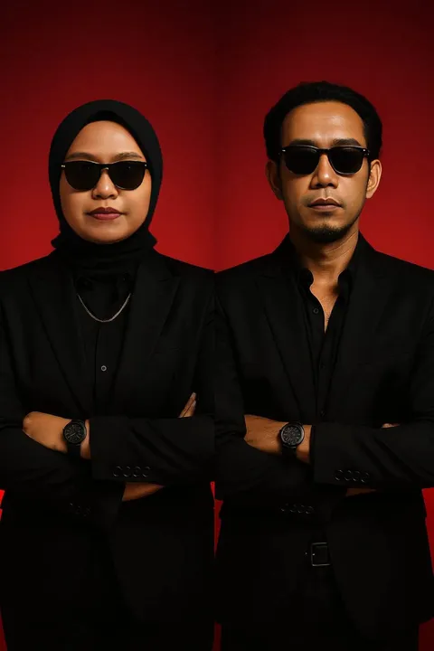 Foto sampul undangan Aji & Ani