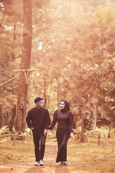 Foto sampul undangan Rizki & Putri