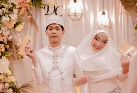 Foto sampul undangan Chintya & David
