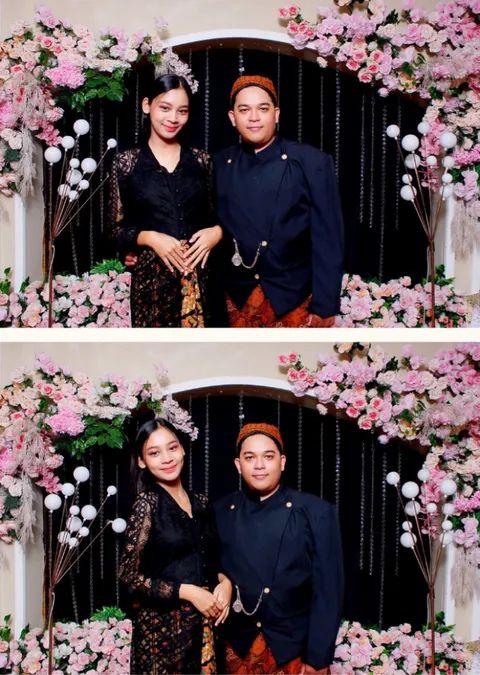 Foto sampul undangan Icha & Yosua