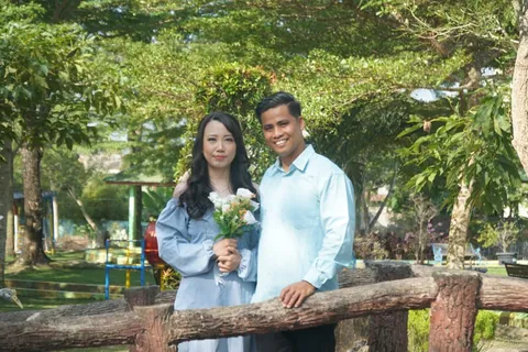 Foto sampul undangan Geralda & Antonius
