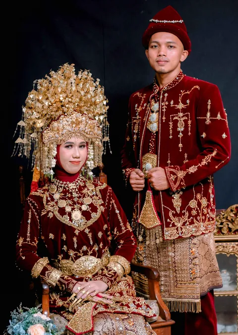 Foto sampul undangan Taufan & Fahira
