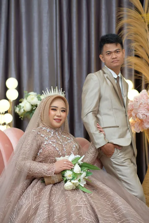Foto sampul undangan Taufik & Dinda